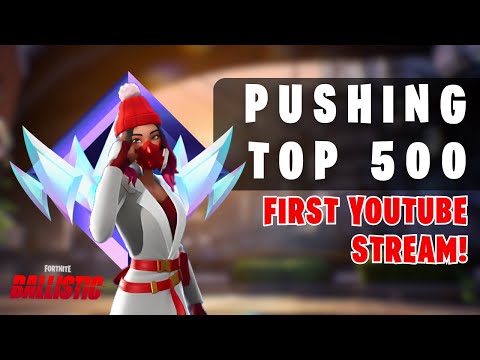 Unreal Ranked Ballistic - Pushing top 500 || First YouTube Stream #ad #hellofreshpartner