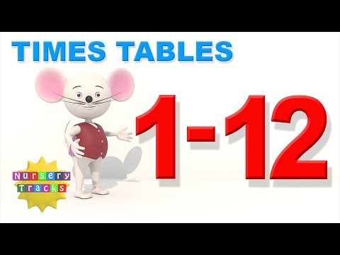 Learn your times tables | Multiplication tables | New in 3D | NurseryTracks