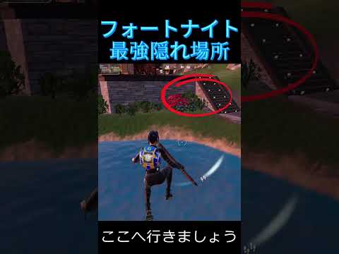 最強の隠れ場所#shorts  #フォートナイト #fortnite #最強の隠れ場所