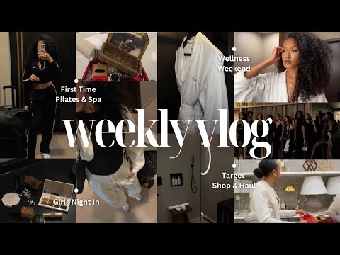 ATL VLOG: Wellness Retreat, Target Shop + Haul,  First Pilates Class, Spa, Nobu Staycation