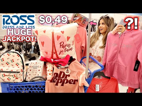 ROSS $0.49 SALE SHOPPING SPREE! WE BOUGHT ALL THE PINK TAGS!