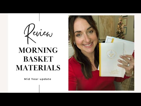 MID YEAR HOMESCHOOL UPDATE||MORNING BASKET BOOKS AND MATERIALS ❤️