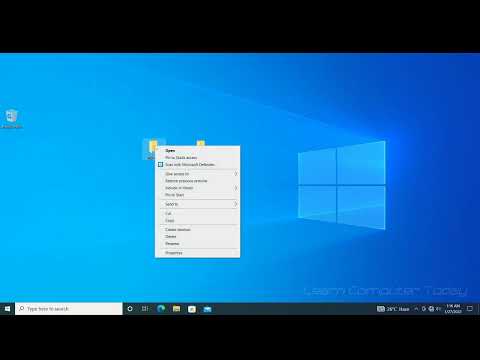 Windows 10 Pro Basics - Files and Folders - Tagalog