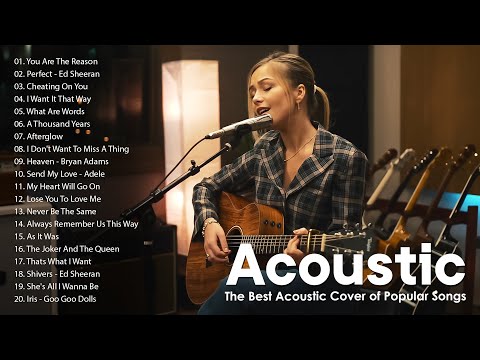 Acoustic Love Songs 2023 / English Acoustic Cover Songs / Guitar Acoustic Songs Playlist 2023