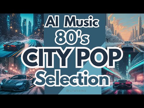 【AI Music】80's CITY POP Selection 80年代 シティポップ 冬 4