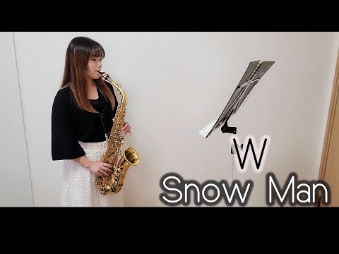 W / Snow Manをサックスで演奏してみました。テレビドラマ「大病院占拠」主題歌　【佐藤佳世】