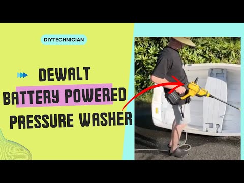 DEWALT Cordless Pressure Washer, Power Cleaner, 550-PSI, 1.0 GPM, Battery & Charger Included | Demo