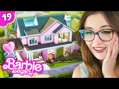 NEW BARBIE HOUSE 💖 Barbie Legacy #19 (The Sims 4)