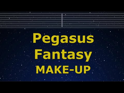 Karaoke♬ Pegasus Fantasy - MAKE-UP 【No Guide Melody】 Instrumental, Lyric Romanized