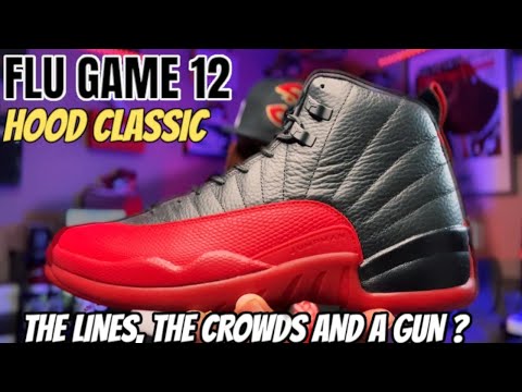 THE AIR JORDAN 12 FLU GAME BROUGHT SNEAKER HEADS OUT IN DROVES … THE GOOD THE BAD AND THE UGLY !