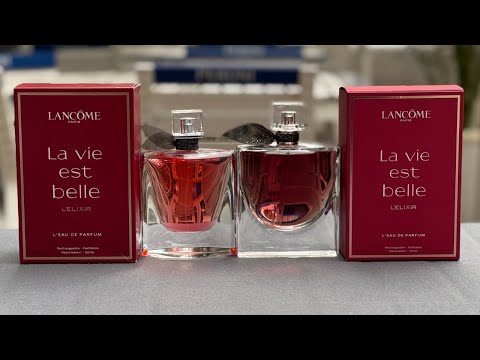 Fake vs Real Lancôme La vie est belle L'Elixir Perfume