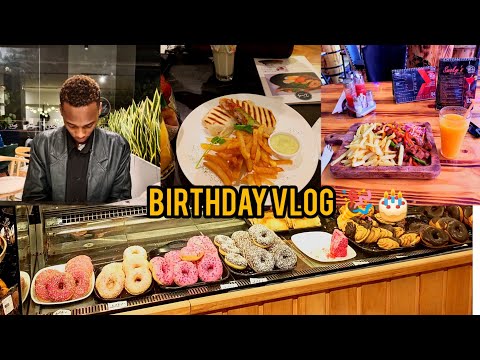 living alone vlog:  birthday turning 25🎂lots of eating #birthday #birthdaycelebration #livingalone