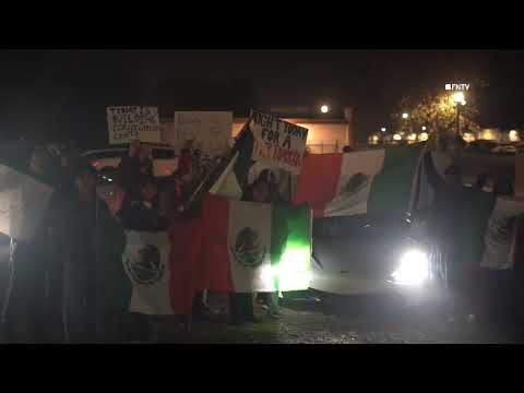 Immigrants Protest ICE Deportations in Vista California