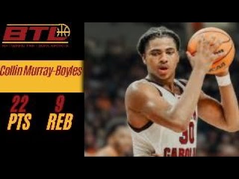 Collin Murray-Boyles 22pts 9reb vs Presbyterian Blue Hose