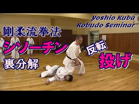 剛柔流拳法 古伝の裏分解 シソーチン 反転投げ karatedo kata 古武道 型