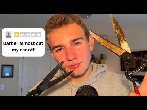 ASMR the worst haircut EVER (1 Star)