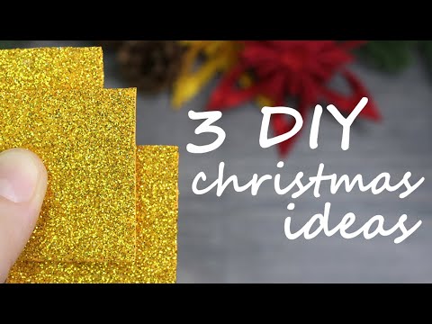 3 FUN SNOWFLAKE IDEAS! 🎄 New Year CRAFTS how to make NEW YEAR DECORATIONS