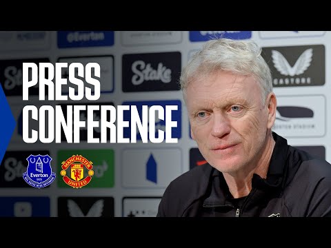 EVERTON V MANCHESTER UNITED | David Moyes' Premier League press conference